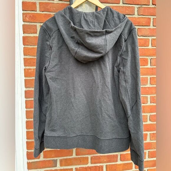 Lululemon Mens Gray Cross Cut Hoodie - Picture 8 of 8